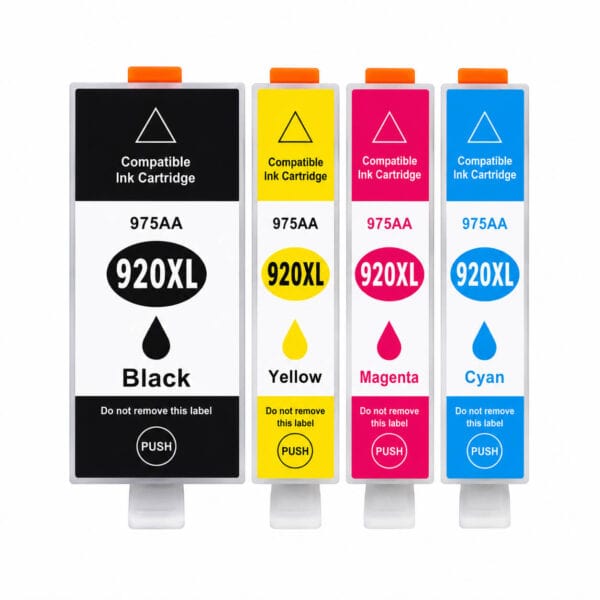 HP 920XL – Multipack 4 Τεμαχίων Συμβατών HP 920XL multipack 4 τεμαχίων συμβατών μελανιών για HP OfficeJet