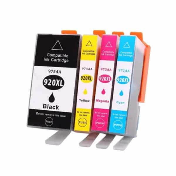 HP 920XL multipack 4 τεμαχίων συμβατών μελανιών για HP OfficeJet