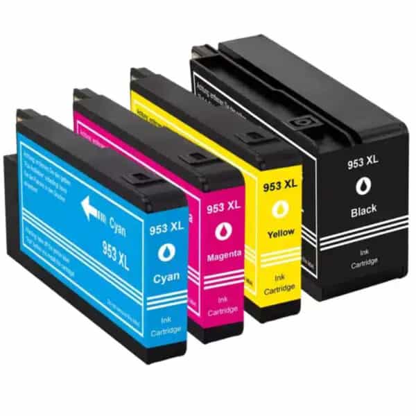 hp 953xl – συμβατό σετ μελανιών black cyan magenta yellow