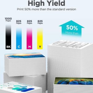 hp 932xl / 933xl multipack 4τμχ – Μαύρο και έγχρωμα μελάνια συμβατά με HP OfficeJet