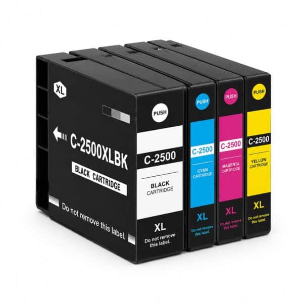 Canon PGI-2500XL multipack 4 συμβατών μελανιών για εκτυπωτές Canon Maxify