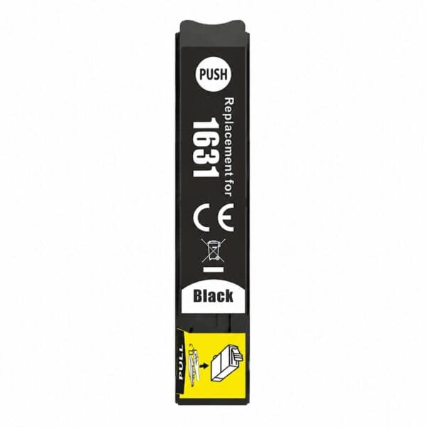 EPSON 16XL – black μεμονωμένα τεμάχια Epson 16XL -T 1631 BLACKμεμονωμένα μελάνια: Μαύρο, Cyan, Magenta ή Yellow. XL απόδοση, καθαρή εκτύπωση και πλήρης συμβατότητα με εκτυπωτές Epson WorkForce.