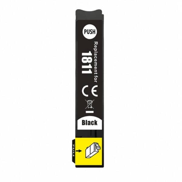 EPSON 18XL – T1811 BLACK Epson 18XL -T1811 BLACK μεμονωμένα μελάνια συμβατά
