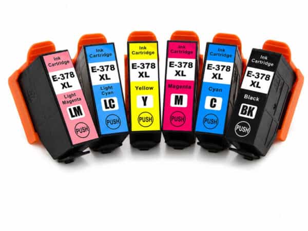 EPSON 378XL - Multipack 6 Συμβατών Μελανιών για Εκτυπωτές Epson Expression Photo Epson 378XL multipack συμβατών μελανιών για εκτυπωτές Epson