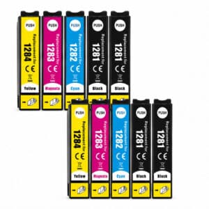 EPSON T1285 multipack – 10 τεμάχια (4x black, 2x ανά χρώμα) για Epson Stylus