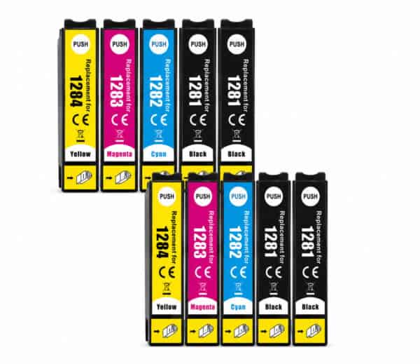 EPSON T1285 multipack – 10 τεμάχια (4x black, 2x ανά χρώμα) για Epson Stylus