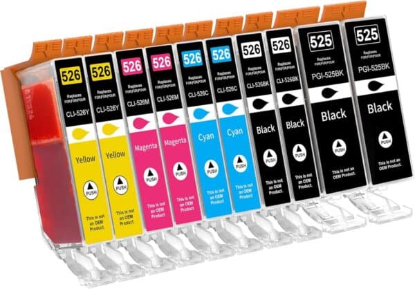 canon pgi-525 / cli-526 – σετ μελανιών XL για εκτυπωτές Canon Pixma