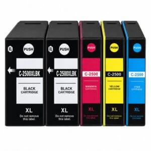 Canon PGI-2500XL multipack 5 συμβατών μελανιών για εκτυπωτές Canon Maxify