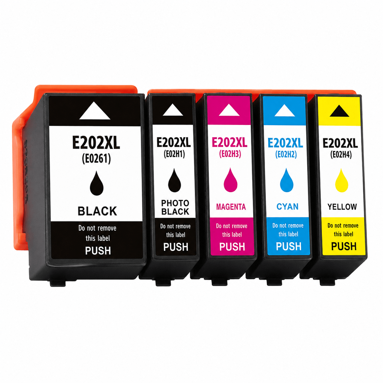EPSON 202XL – Multipack 5 Συμβατών Μελανιών για Εκτυπωτές Epson XP Epson 202XL multipack 5 τεμαχίων συμβατών μελανιών για Expression Premium XP