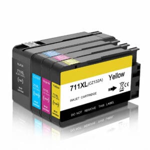 HP 711XL Multipack 4 συμβατών μελανιών για HP DesignJet