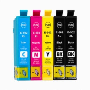 Epson 502XL Multipack 5 pcs 2x Black συμβατών μελανιών για Epson XP και WF