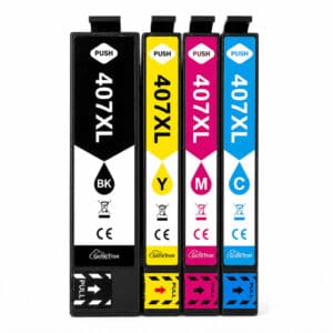 pson 407xl – σετ 4 μελανιών XL για Epson WorkForce Pro WF-4745