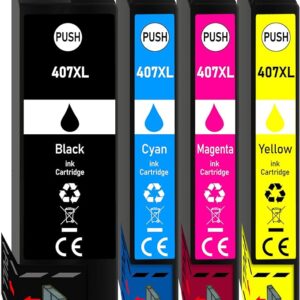 epson 407xl – σετ 4 μελανιών XL για Epson WorkForce Pro WF-4745