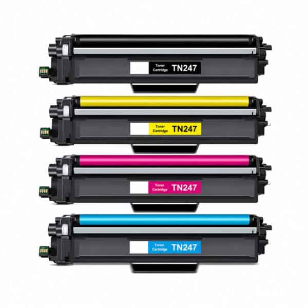 Brother TN-247 – Multipack 4 Τεμάχιών Συμβατών Τόνερ Brother TN-247 multipack 4 συμβατών τόνερ για Brother HL, DCP, MFC Series