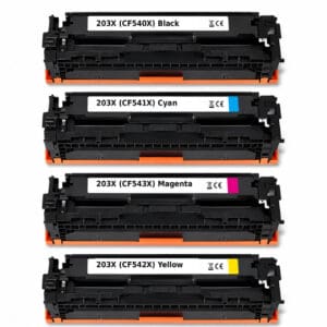 HP 203X multipack 4 συμβατών τόνερ