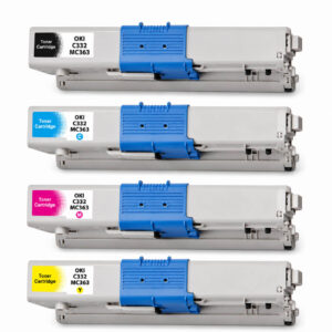 OKI C332 Multipack – Συμβατά Τόνερ 4 Χρωμάτων
