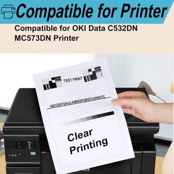 OKI C532 – Multipack 4 Συμβατών Τόνερ για color laser OKI C & OKI MC