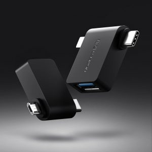 Ugreen Μετατροπέας 2in1 από USB-C & micro USB male σε USB-A female (30453) - Image 5