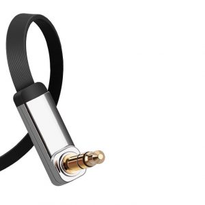 Ugreen Καλώδιο από 3.5mm male σε 3.5mm male γωνία 1m μαύρο (10597) - Image 4