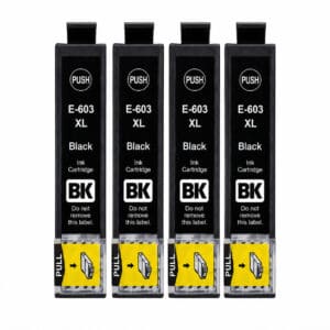 Epson 603XL Black Multipack 4 Συμβατά Μελάνια