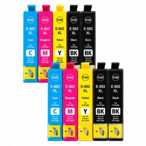 Epson 502XL Multipack 8 pcs 2set συμβατών μελανιών για Epson XP και WF
