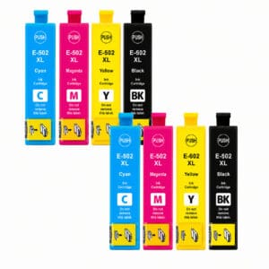 Epson 502XL Multipack 8 pcs 2set συμβατών μελανιών για Epson XP και WF