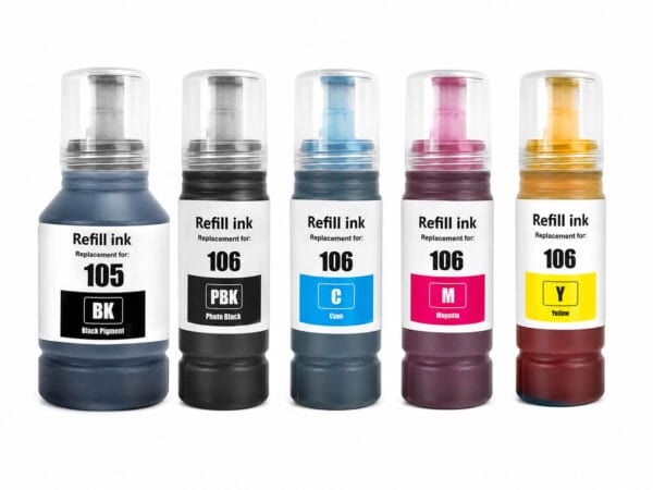 Epson EcoTank 105 / 106 Multipack Συμβατά Μελάνια