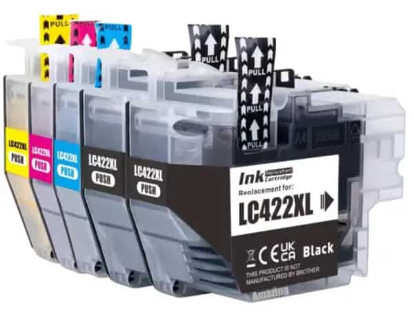 Brother LC422XL – Πακέτο 2x Μαύρα Μελάνια για Brother brother lc422xl multipack 2x black