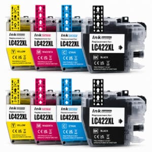 Brother LC422XL 8 Τεμάχια Συμβατά Μελάνια