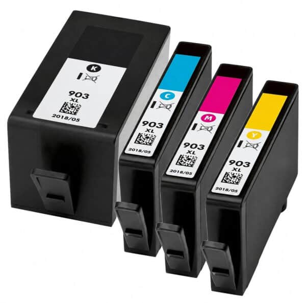 HP 903XL - Multipack 4 Τεμαχιών Συμβατών Μελανιών για Εκτυπωτές HP OfficeJet HP 903XL Multipack 4 τεμάχια – Συμβατά Μελάνια για HP OfficeJet