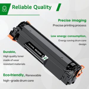 HP CE285A CE278A CB435A CB436A & Canon 712–728 – Συμβατό Universal Τόνερ Μαύρο για HP LaserJet & Canon LBP