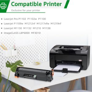 HP CE285A CE278A CB435A CB436A & Canon 712–728 – Συμβατό Universal Τόνερ Μαύρο για HP LaserJet & Canon LBP