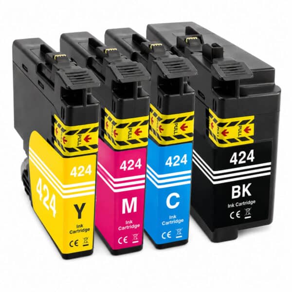 BROTHER LC424 – Multipack 4 Συμβατών Μελανιών Brother LC424 Multipack συμβατών μελανιών για Brother DCP-J1200W / J1200WE