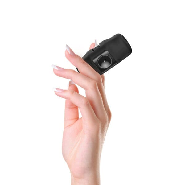 Wozinsky WF16-YCS Μίνι Φορτιστής USB-C 5000mAh 15W με Ενσωματωμένο Καλώδιο USB-C και Φορτιστή Apple Watch - Μαύρο