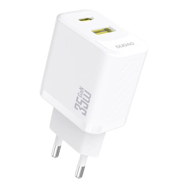 Dudao-A27-Max-35W-GaN-Wall-Charger-White- Dudao-A27-Max-35W-GaN-Wall-Charger-White-