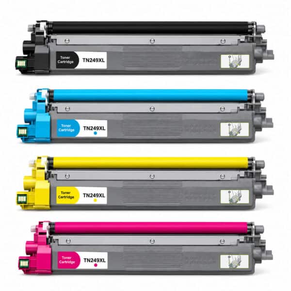 Brother TN-249XL – Multipack 4 Τεμάχιών Συμβατών Τόνερ Brother TN-249XL multipack συμβατά τόνερ για HL-L8230 και MFC-L8340