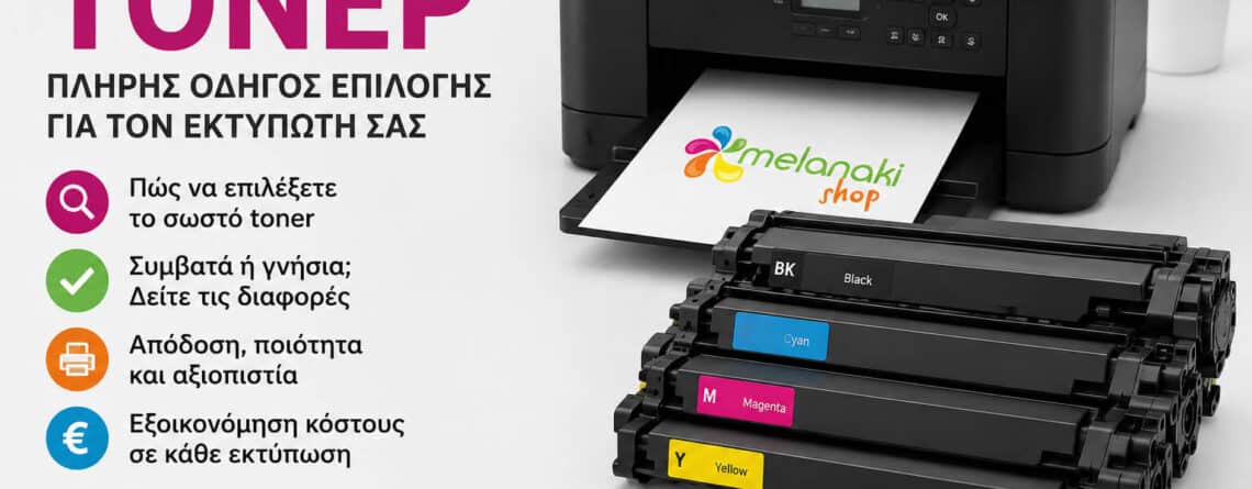 Συμβατά Τόνερ – Πλήρης Οδηγός Επιλογής