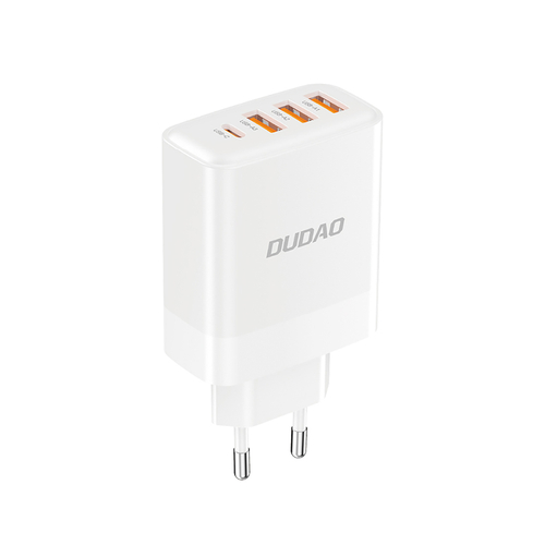 Dudao-A5HEU-network-charger-3x-USB-A-1x-USB-C-PD20W-white-164536_1 Dudao A5HEU charger