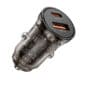 Tech-Protect CC01Car Charger 45W 2-Port USB-A / USB-C - Black
