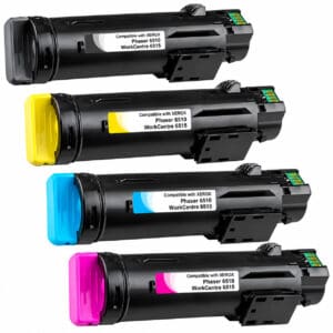 Xerox 6510 / 6515 Multipack 4 Συμβατά Toner Black Cyan Magenta Yellow